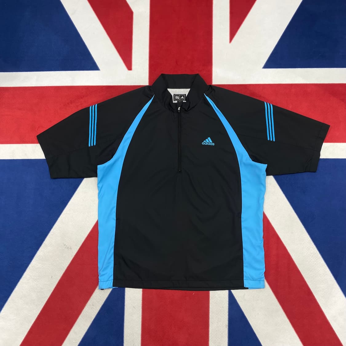 아디다스 반팔 아노락 실측 L - XL  상품이미지1