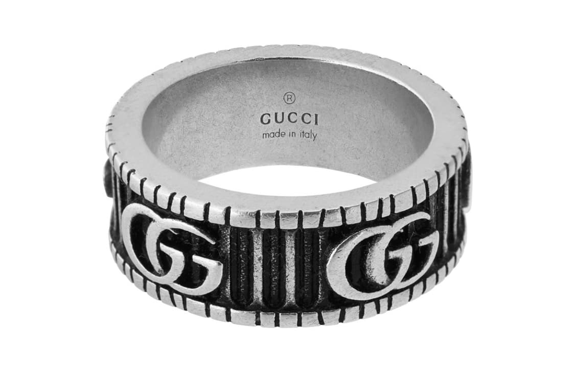 구찌 더블G링 실버 19호 상품이미지1