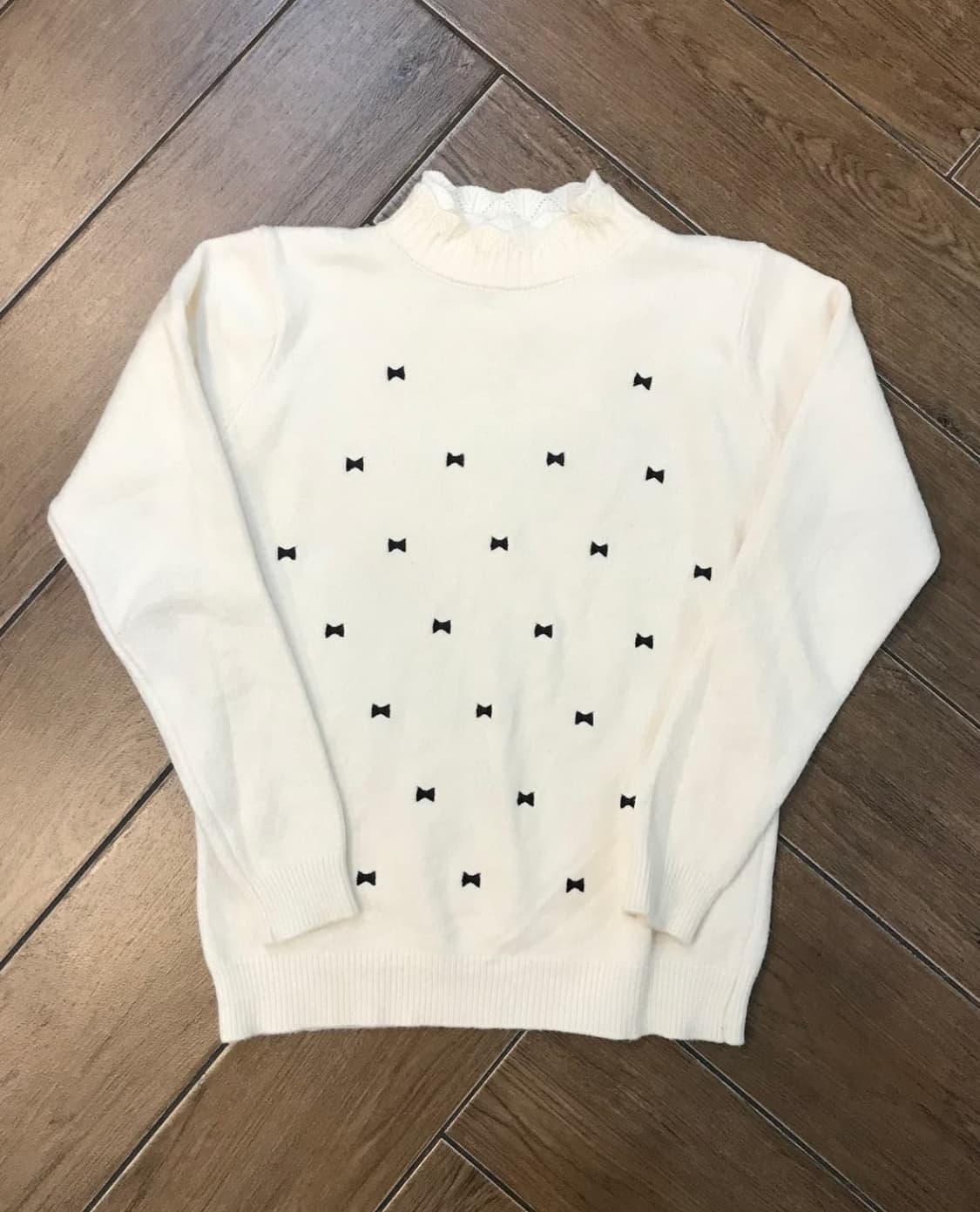 부클 코디 세트(니트+아우터) 상품이미지4