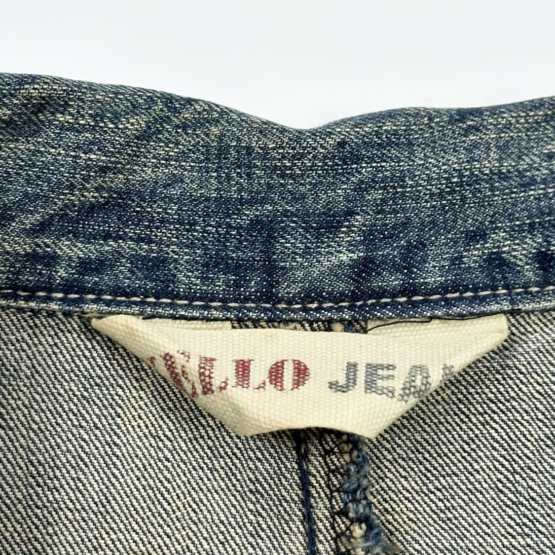 VTG 빈티지 워싱 데님 블레이져 L 상품이미지4