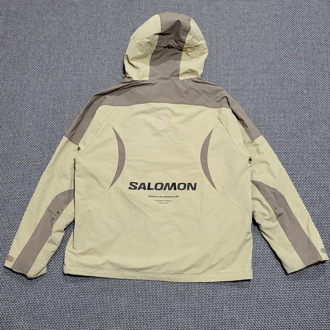 살로몬 고어텍스 윈드스토퍼 자켓 베이지 (XL) 상품이미지2