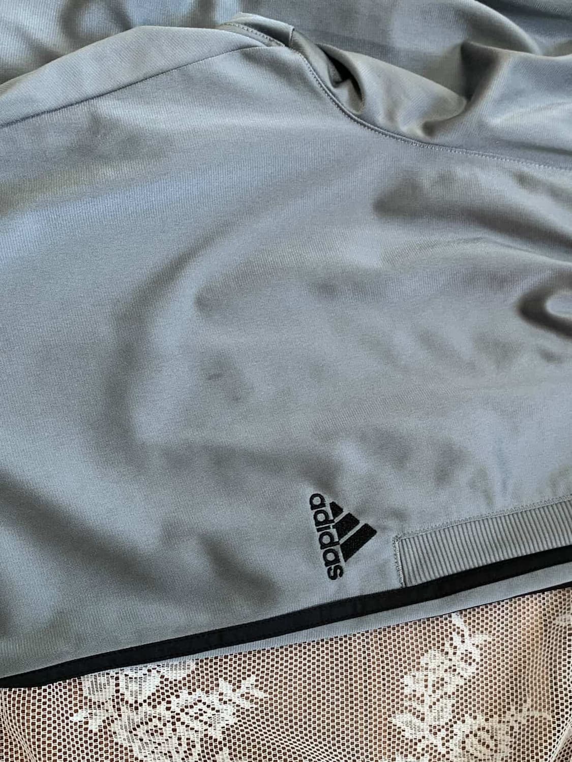 버터플라이빈티지 아디다스 그레이 트랙팬츠 트레이닝 큐빈티지 shop502 상품이미지3