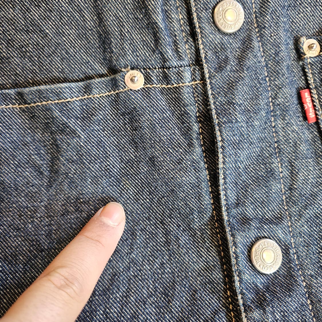 110 리바이스 엔지니어드 생지 자켓 트러커 자켓 상품이미지7