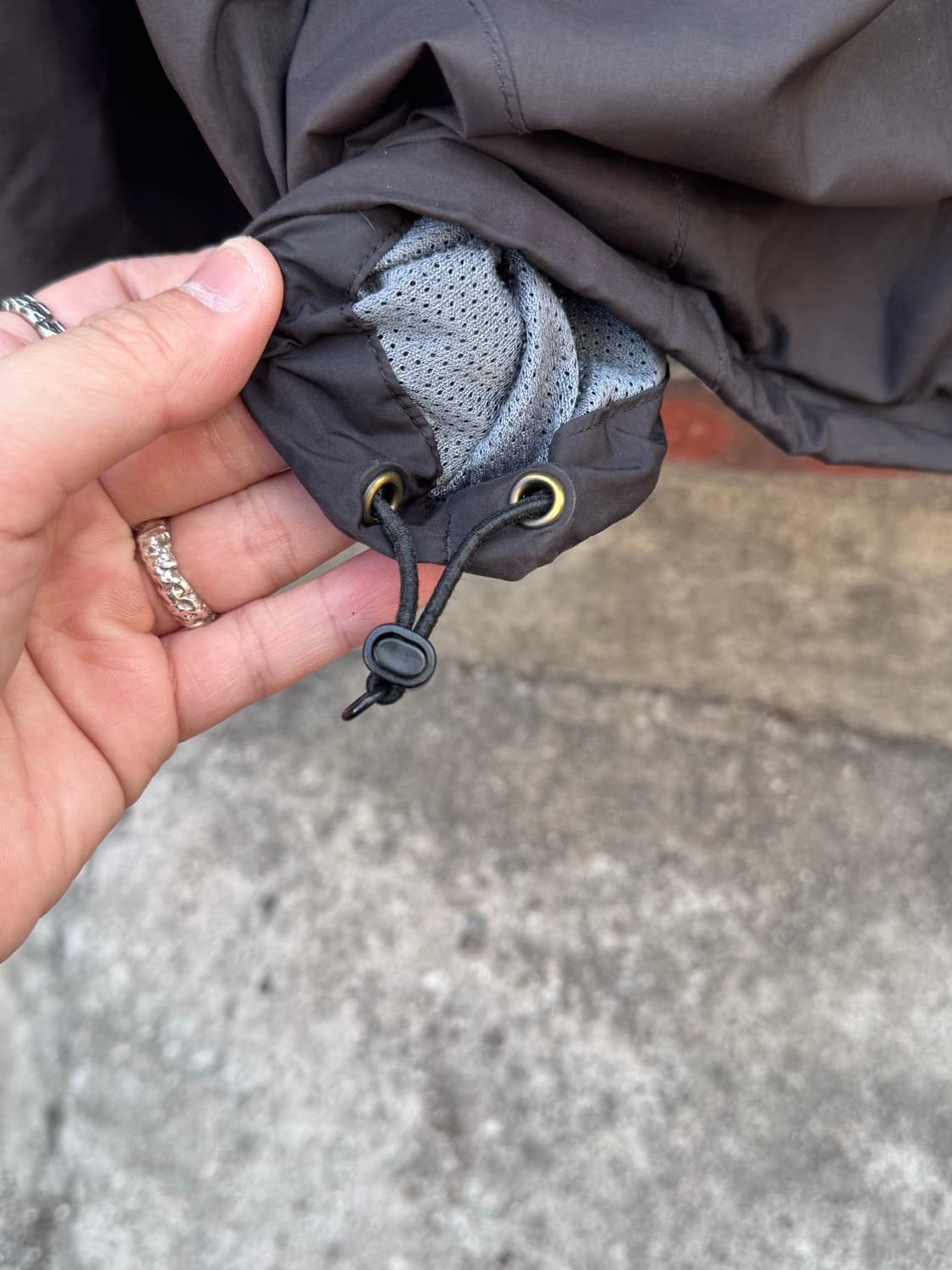 버버리 블랙라벨 테크니컬 윈드브레이커 자켓  상품이미지7