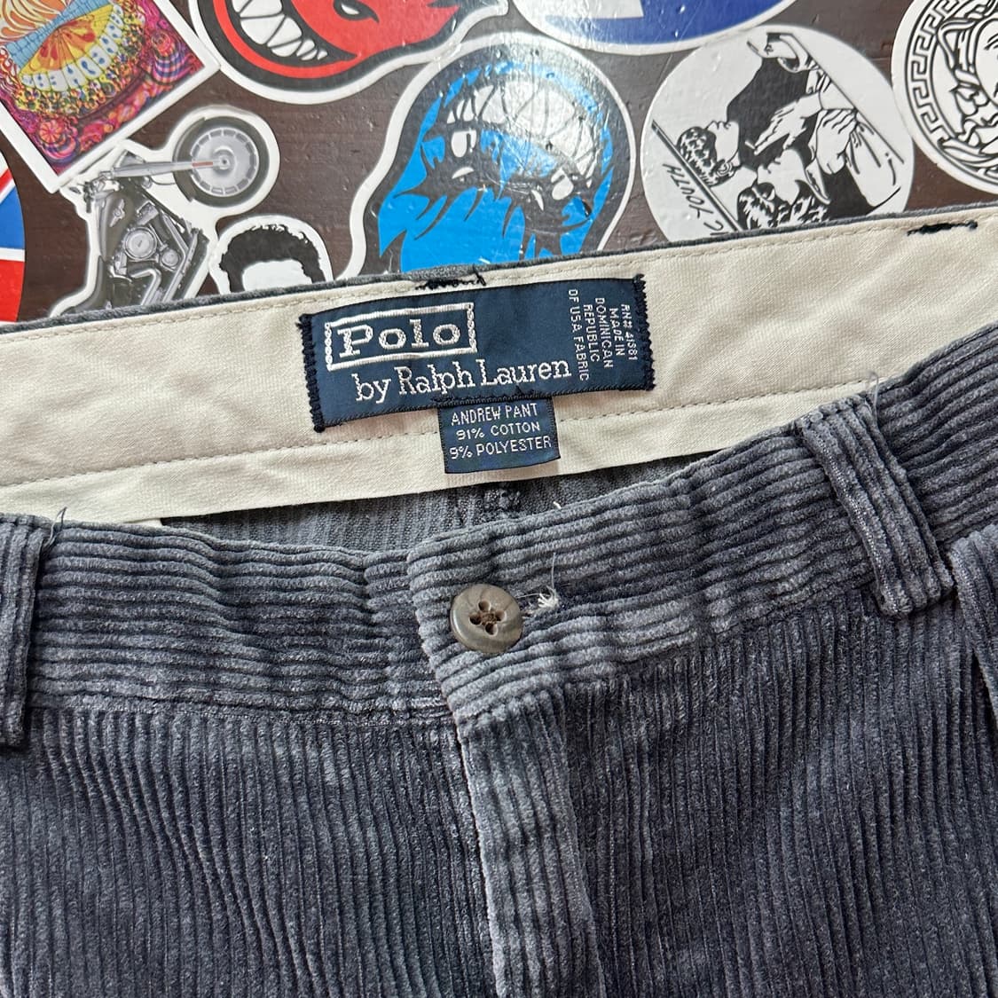 90s 폴로 랄프로렌 코듀로이 앤드류 팬츠 34 상품이미지6