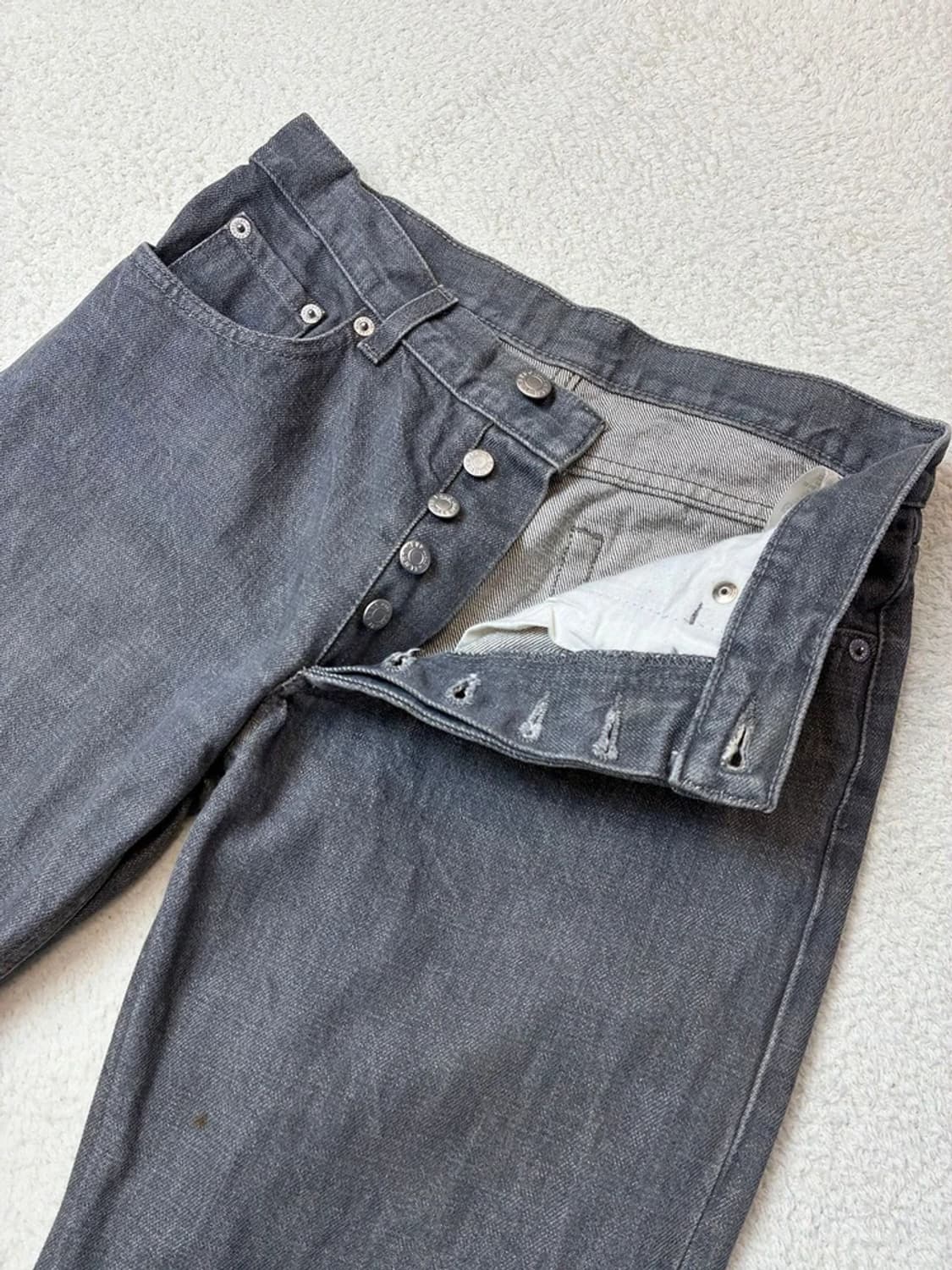 핼무트랭 00's 트레이디드 스트레이트 로우 데님 팬츠 PN6023 상품이미지3