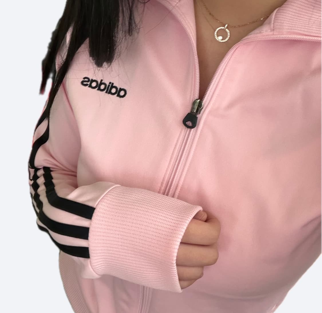💗대장 아디다스 딸기우유 블랙 핑크 트랙탑 져지💗 상품이미지3