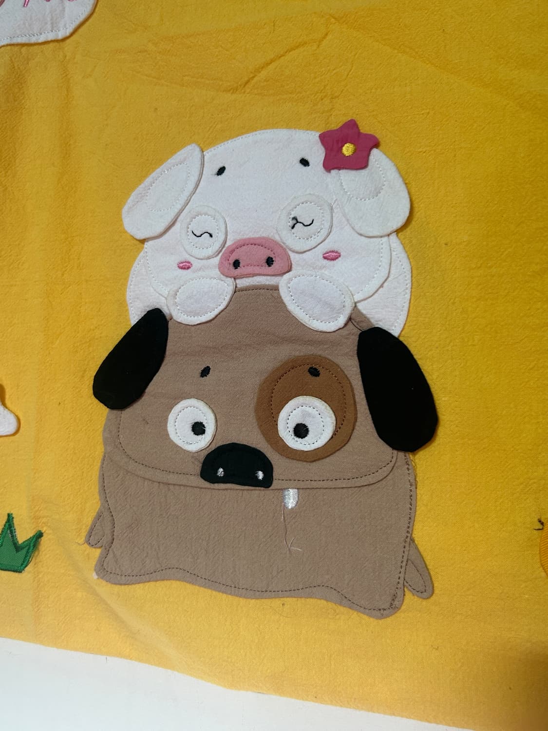 추억의 돼지쿠션커버  상품이미지4