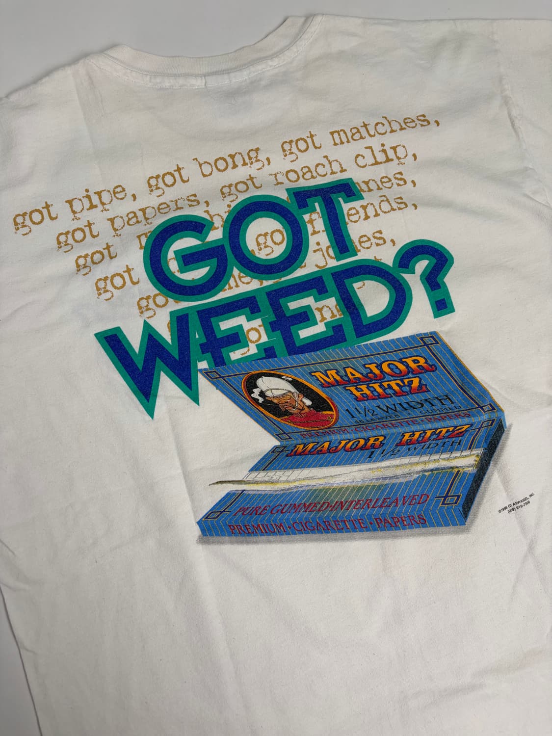 90s Weed Tee (white) 상품이미지6