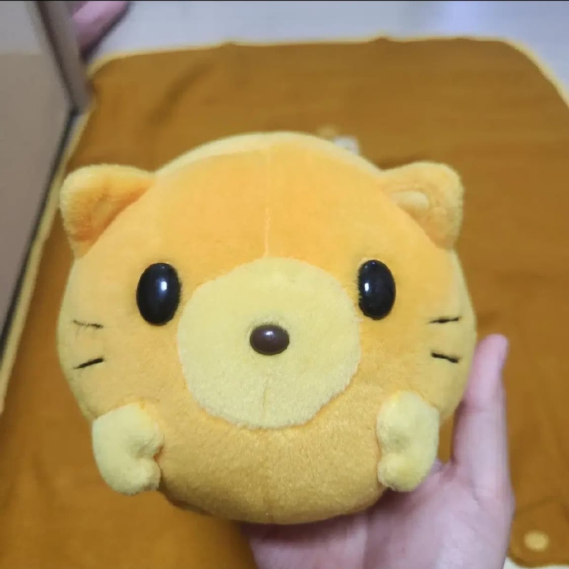 노란 고양이 인형 상품이미지1