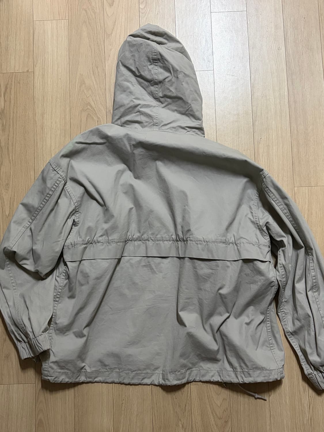 파르티멘토 면 후드 자켓 그레이 상품이미지2