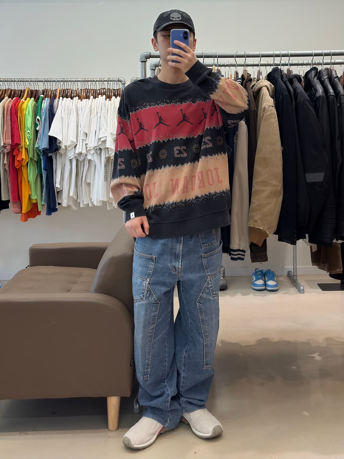나이키 조던 에센셜 홀리데이 플리스 크루넥 상품이미지7
