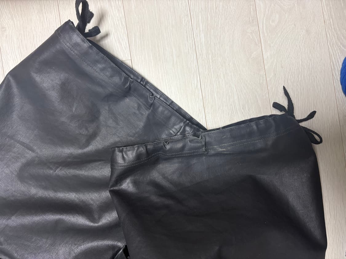 파프롬왓 파 레이어드 워크 팬츠_블랙 상품이미지6