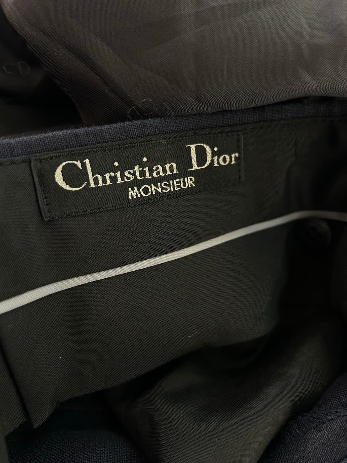 80‘s Christian Dior Monsieur 린넨 셋업 상품이미지6