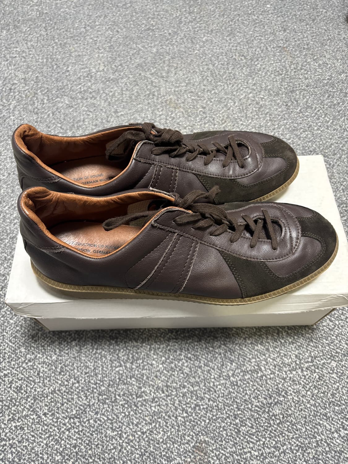 [EU44] 리프로덕션 오브 파운드 리오파 독일군 다크 브라운 상품이미지2