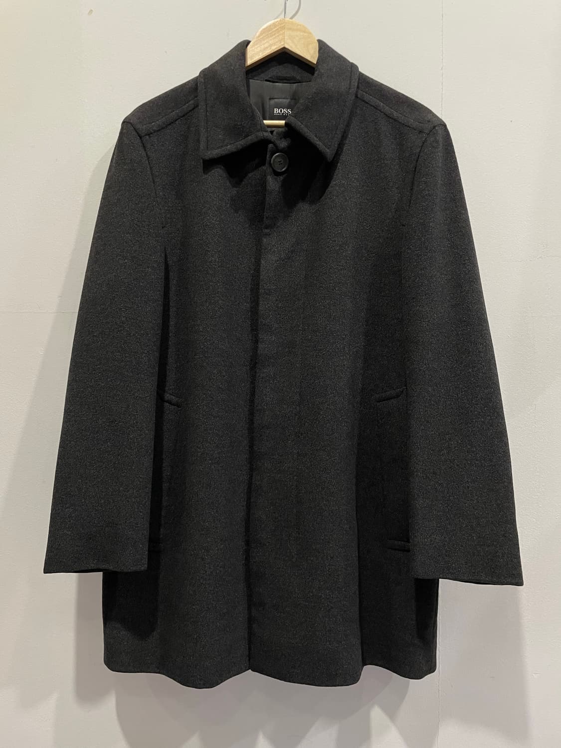 BOSS 울 캐시미어 남성 코트 48 사이즈 상품이미지2