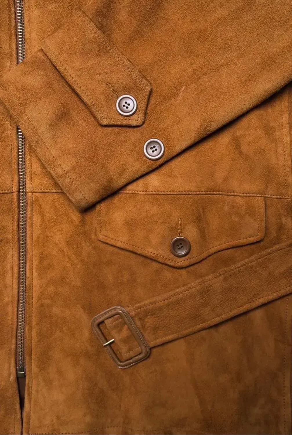 더블알엘 웨스턴 스웨이드 코트 L사이즈 상품이미지6