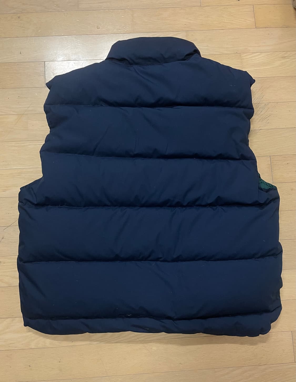 (XL) 90s 우드레이크 덕 다운 푸퍼 베스트 조끼 패딩 자켓 네이비 상품이미지2