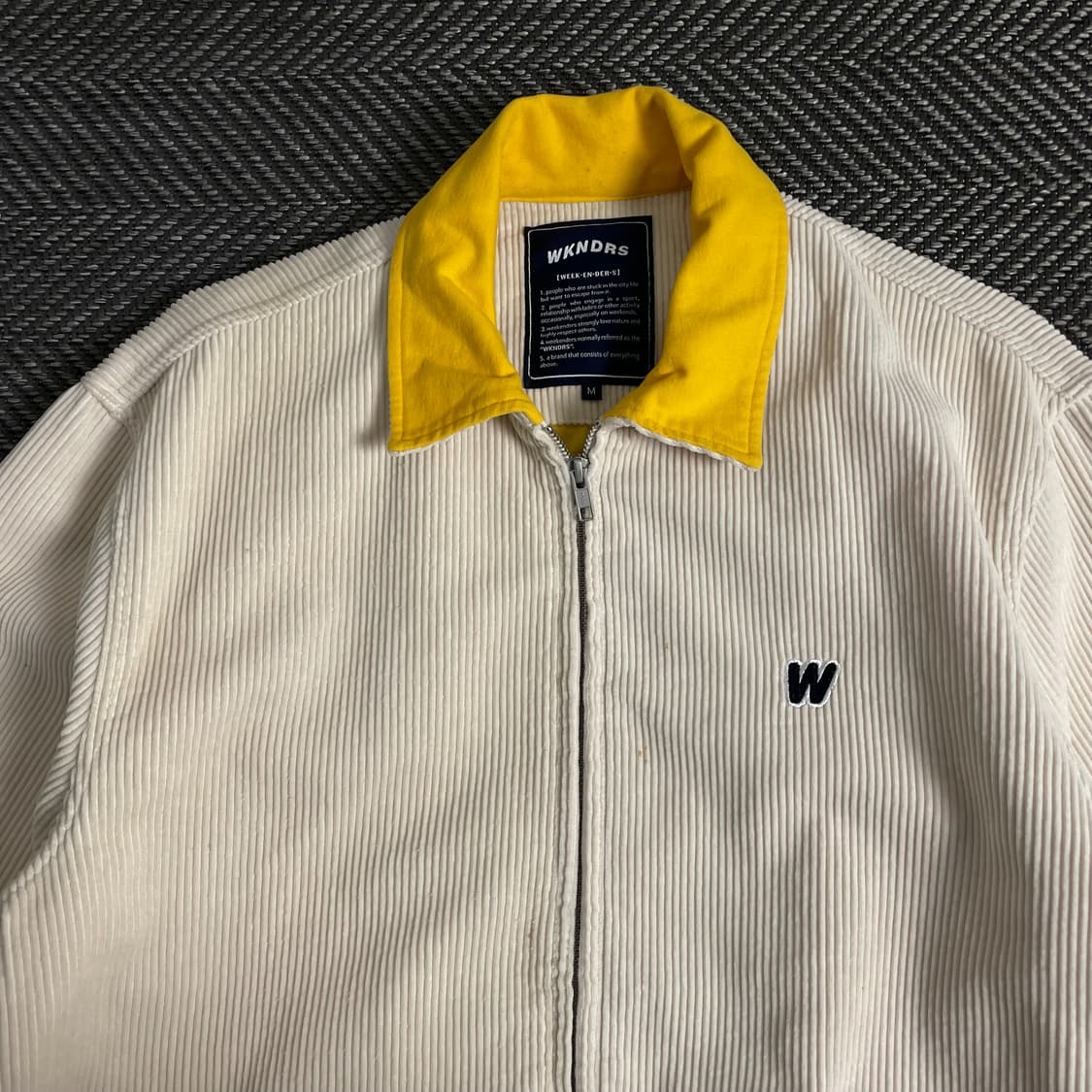 위캔더스 코듀로이 워크 자켓 브라운y 3410 상품이미지5