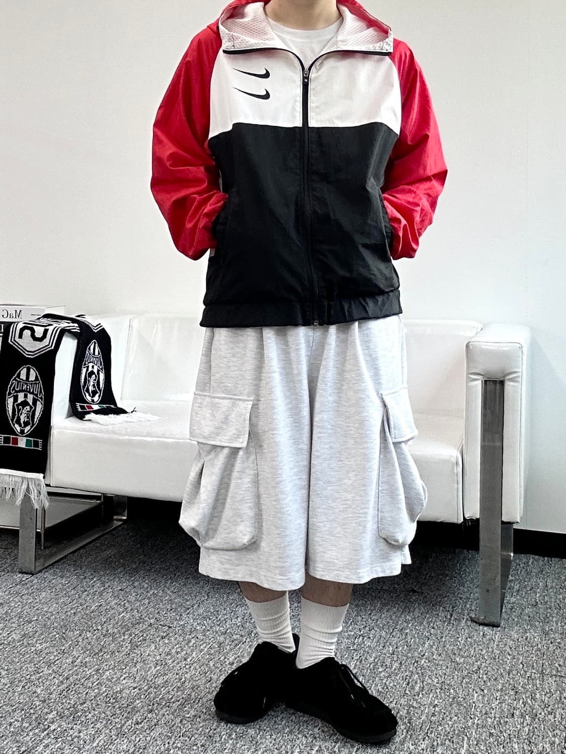 나이키 더블 스우시 우븐자켓 L  상품이미지4