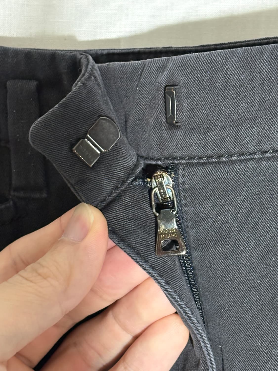 (W)[40] 프라다 스포츠 코튼 팬츠 상품이미지5