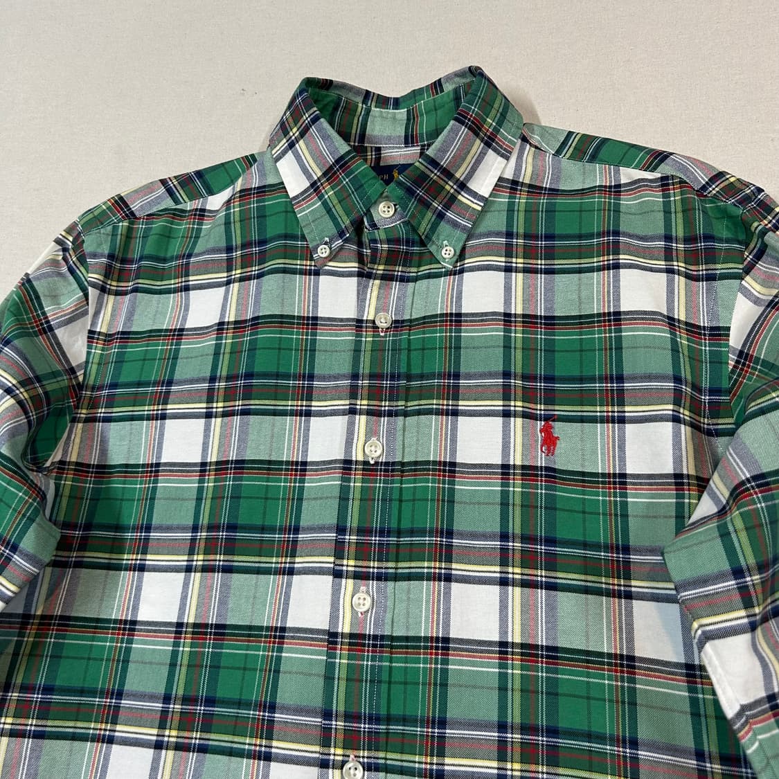 M) 폴로 랄프로렌 클래식 옥스포드 체크 셔츠 상품이미지3
