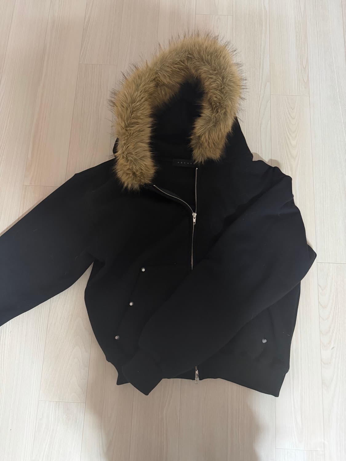 라쿤퍼 후드집업 상품이미지1