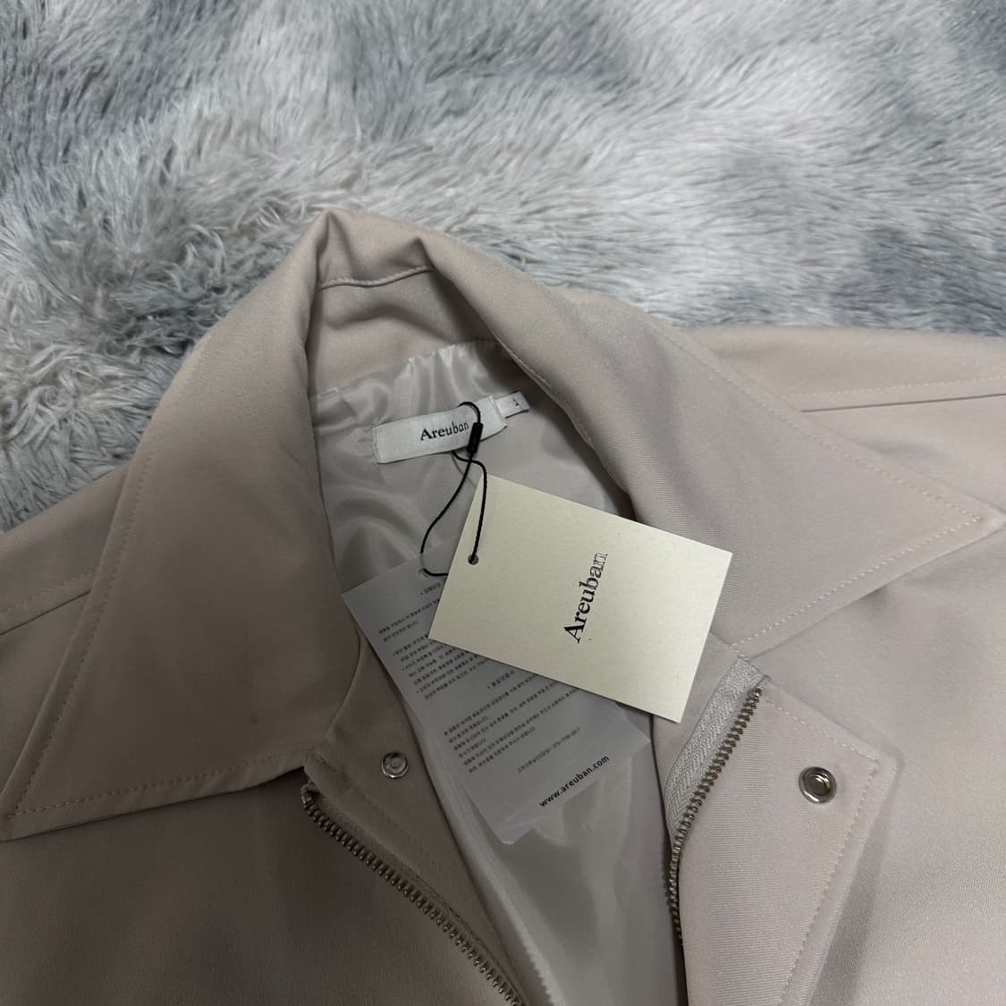 아르반 투웨이 스냅 블루종 자켓  1사이즈 상품이미지7