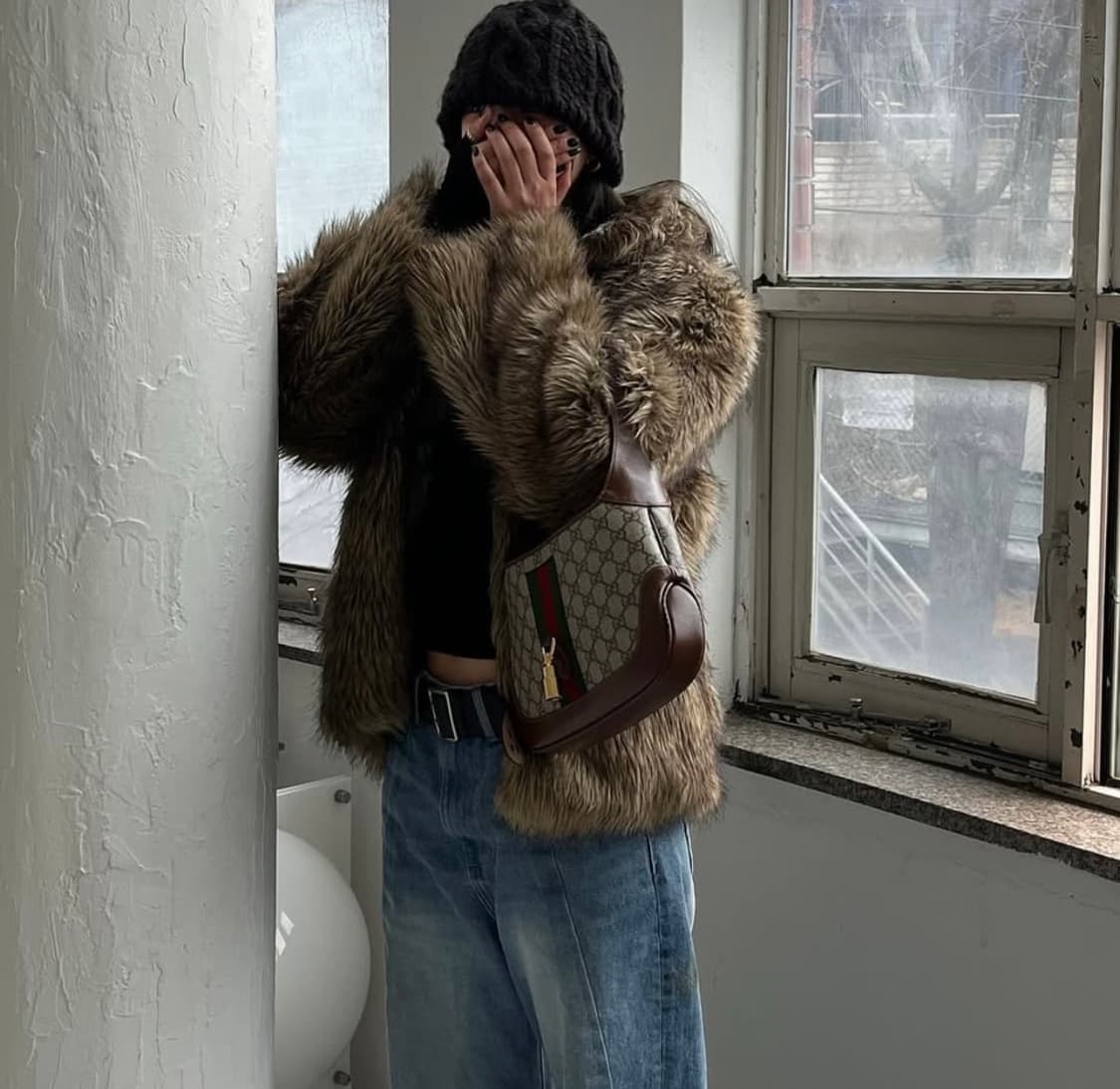 오도어 메이드 퍼자켓 브라운 상품이미지3