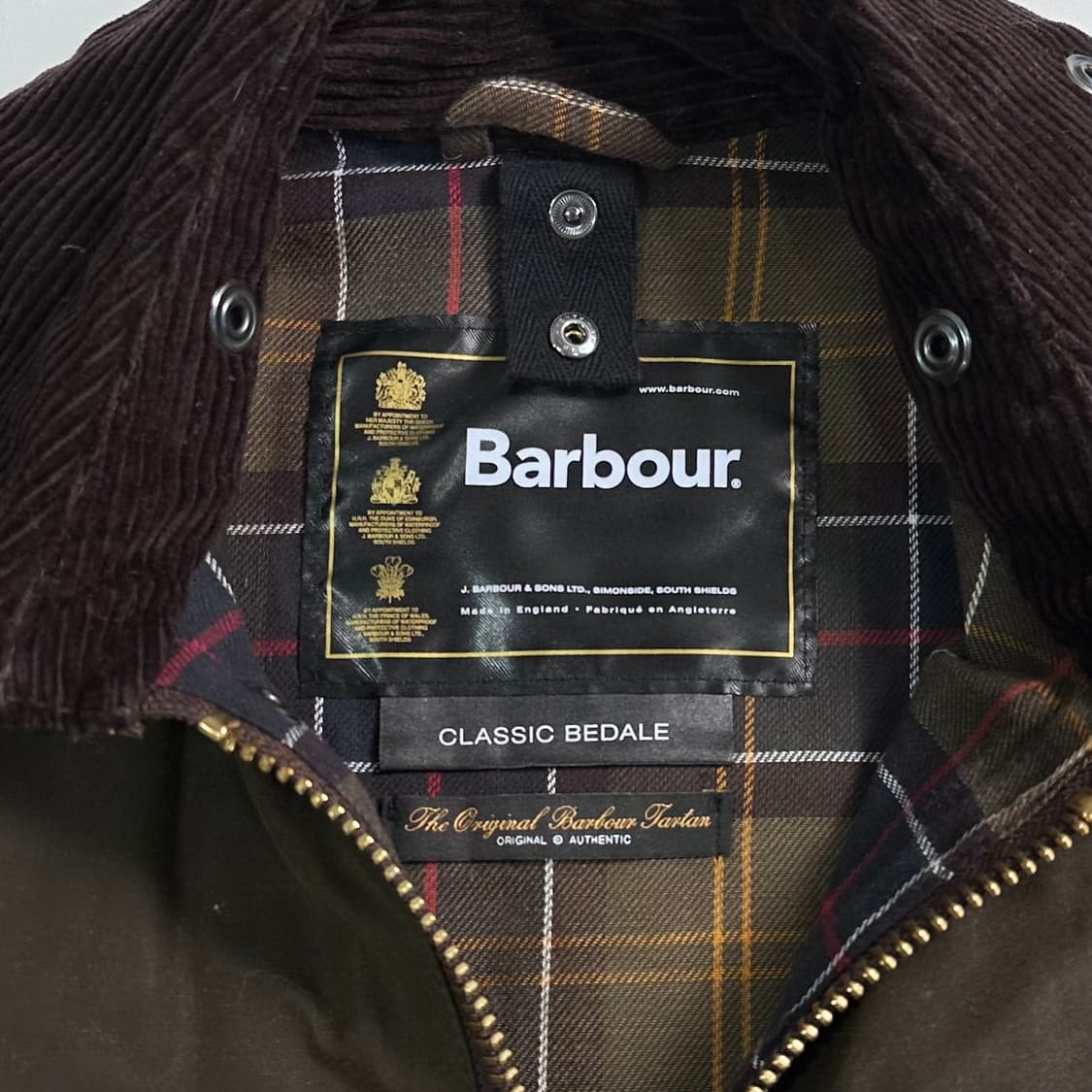 바버 클래식 뷰포트 왁스자켓 상품이미지8