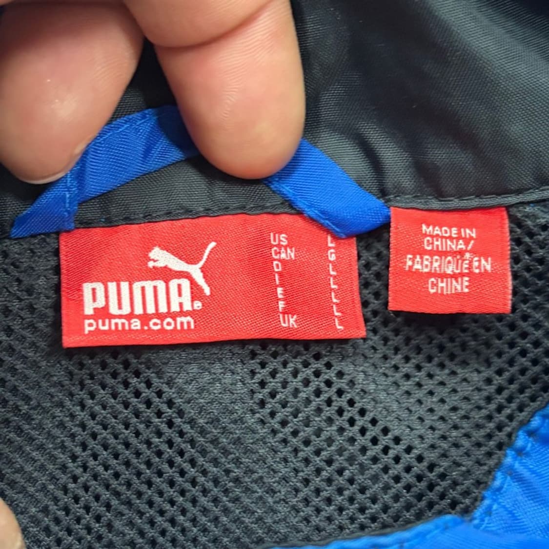 푸마 배색 후드 바람막이 v2149 상품이미지6