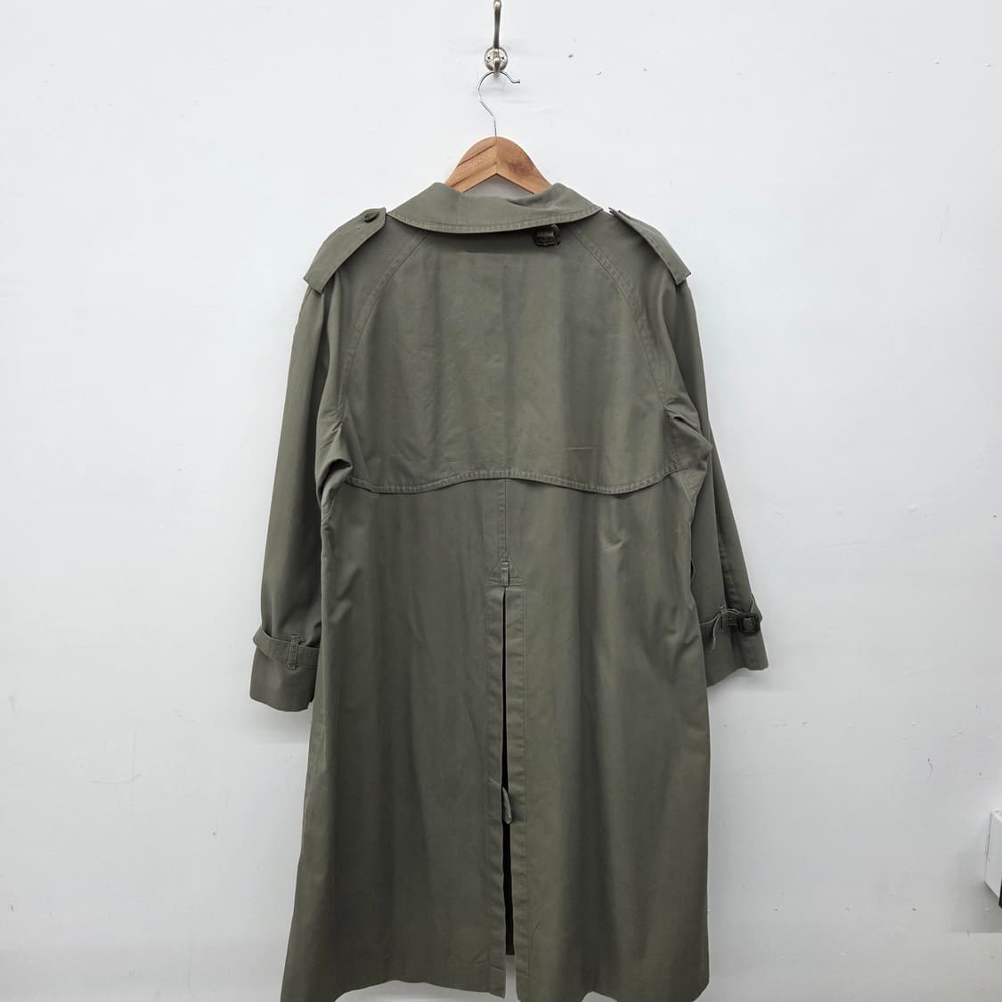 닥스 롱 트렌치 코트 카키 남XL 상품이미지10