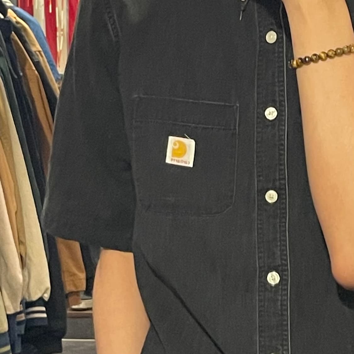 [IM] carhartt 칼하트 흑청 반팔셔츠 상품이미지6