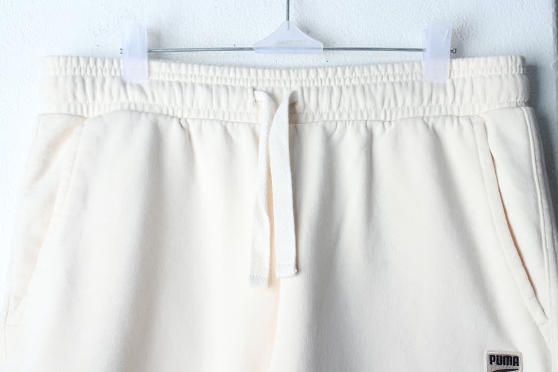 (L-XL) 퓨마 반바지 팬츠 아이보리 밴딩 올드스쿨-P10000 상품이미지3