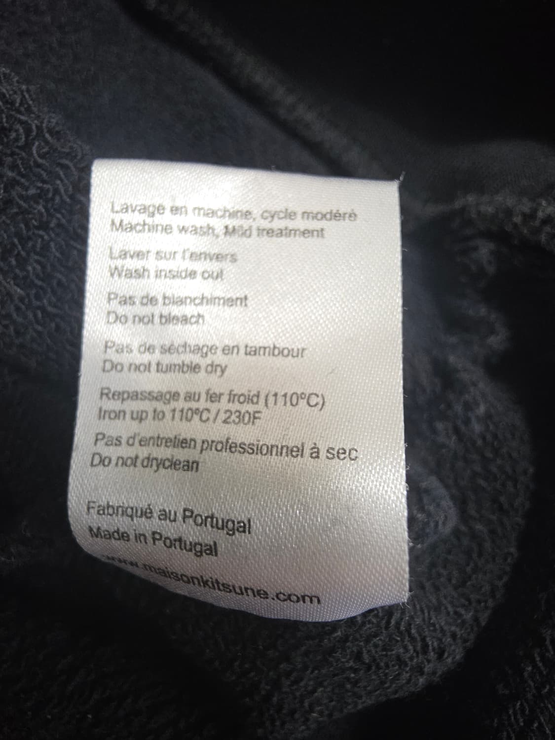 Maison Kitsuné 메종 키츠네 트리컬러 폭스 맨투맨 XL 상품이미지6