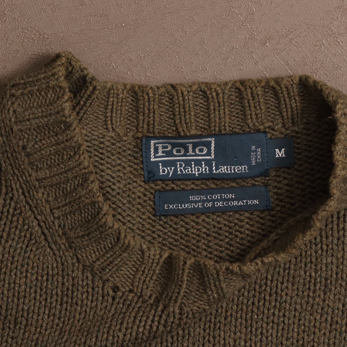 폴로 랄프로렌 로고 헤비 스웨터 니트 A1643 상품이미지3