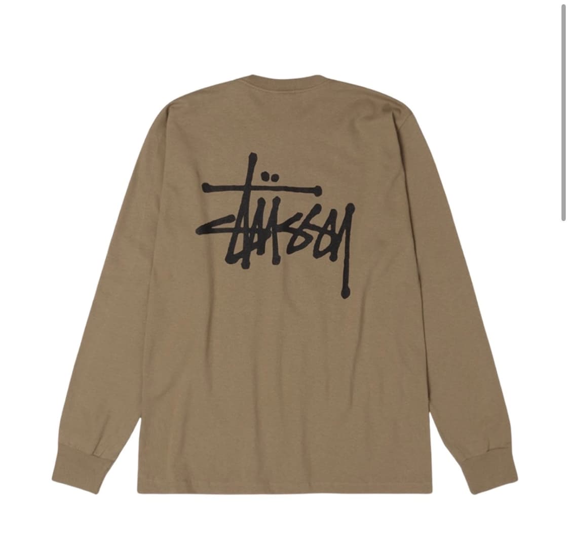 스투시 베이직 롱슬리브 아미 L(새상품) 상품이미지1