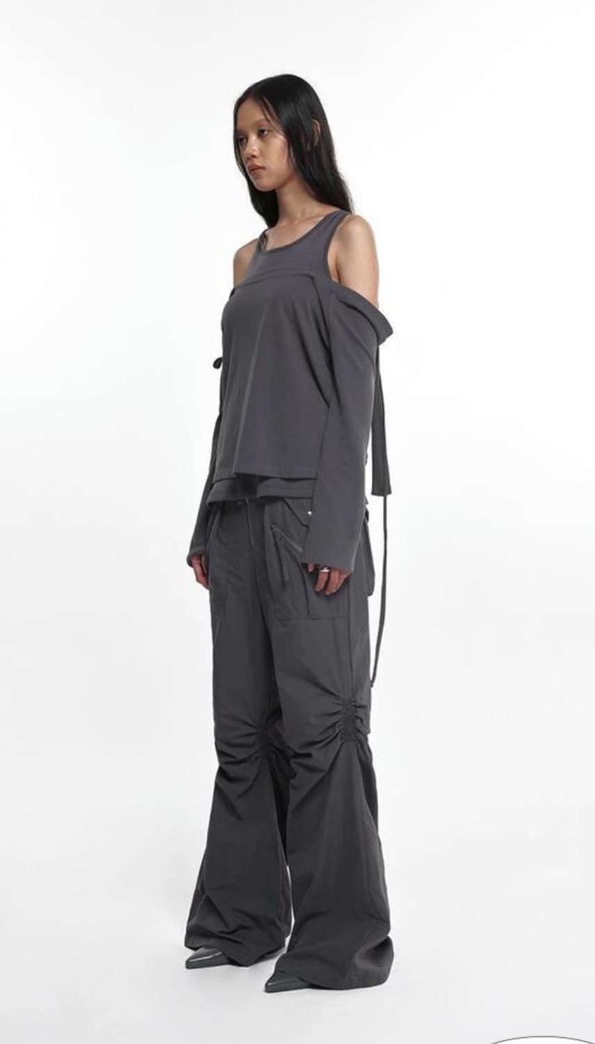 나체 nache EXPOSURE ZIP DETAIL PANTS 상품이미지4