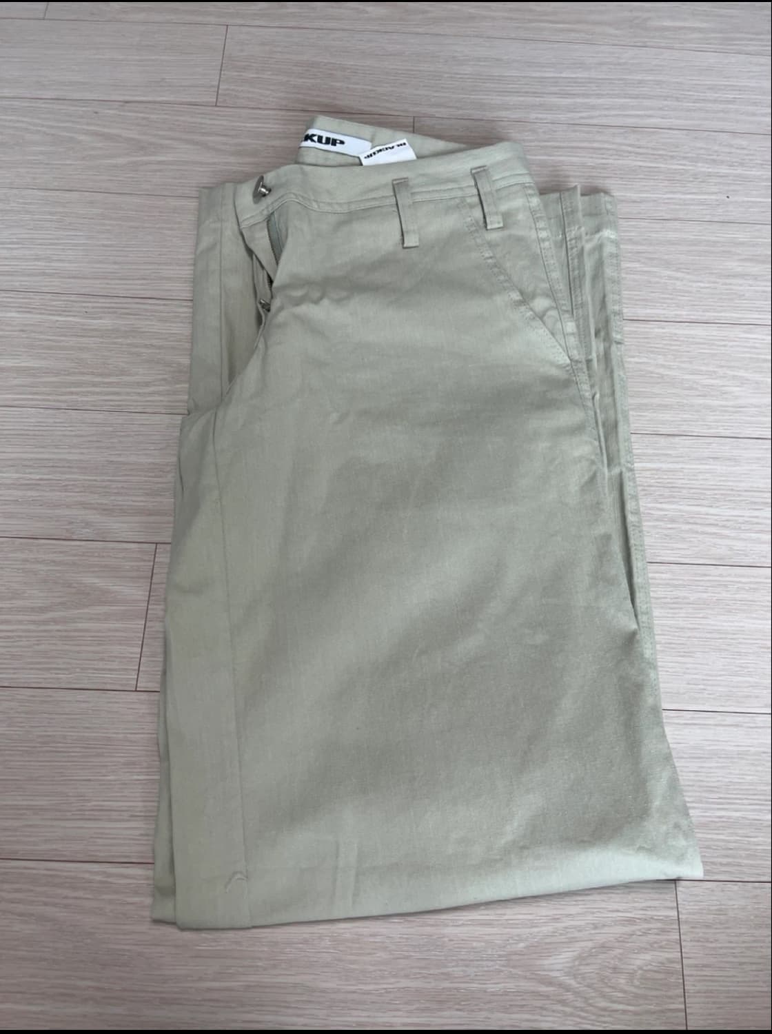 블랙업 와이드 팬츠 S 상품이미지1