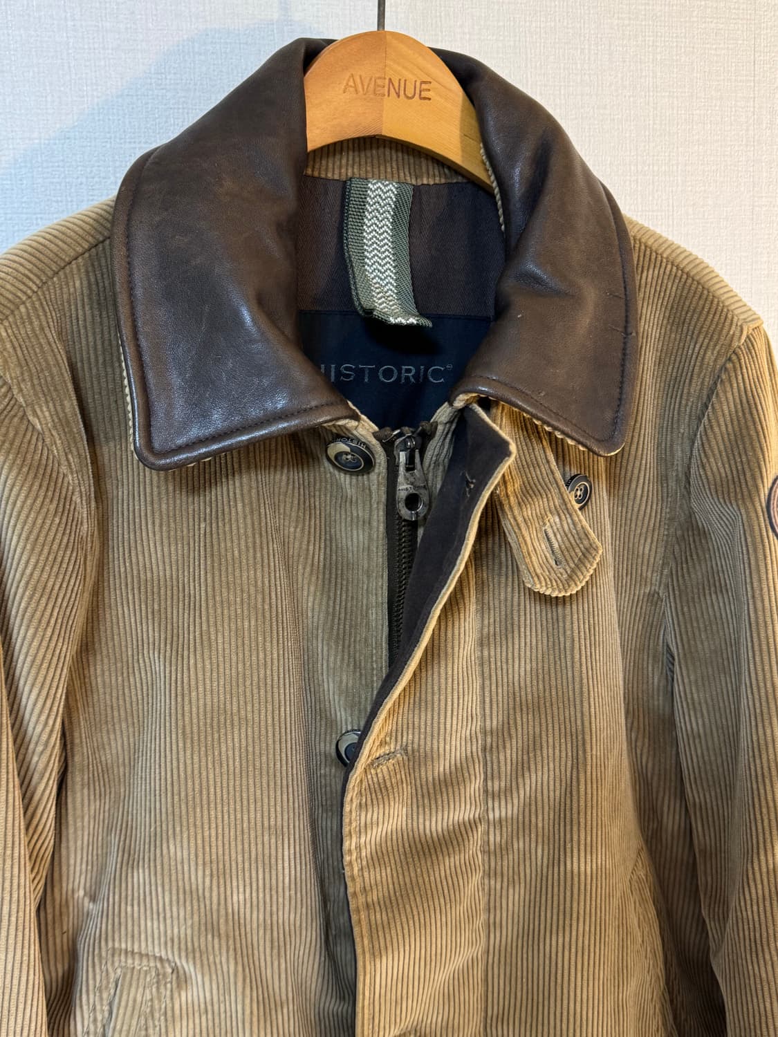 [L]시리즈 히스토릭 리얼레더 코듀로이 자켓 상품이미지2