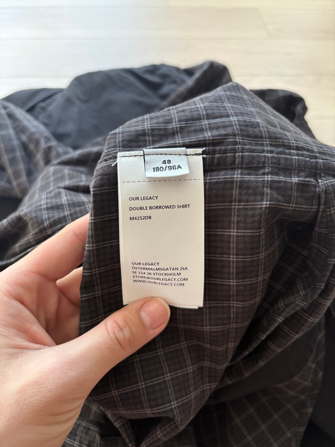 [48] 아워레가시 더블 버로우드 셔츠 상품이미지6