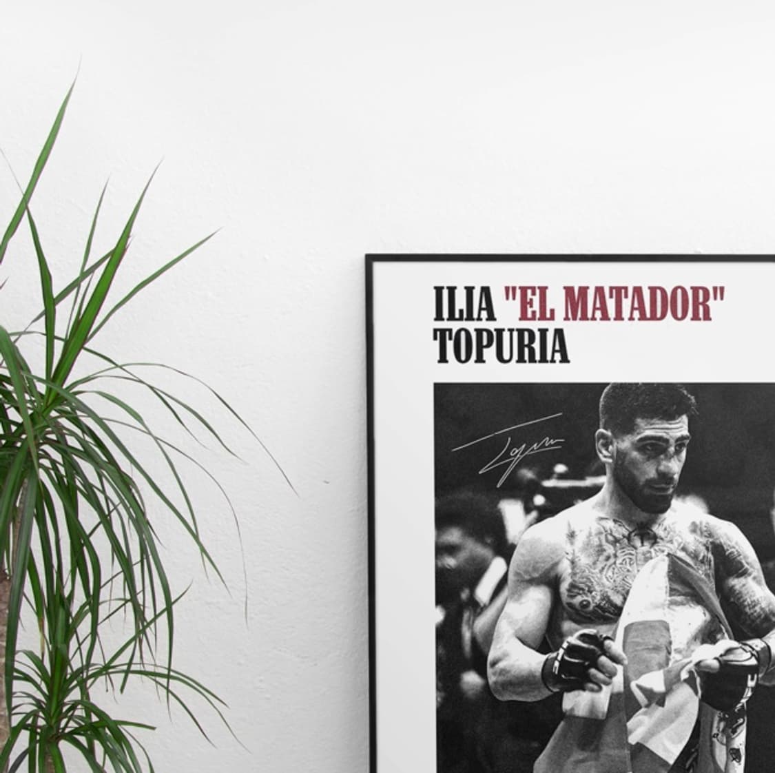토푸리아 ufc 액자 대형 사이즈 50x70cm 포스터 상품이미지2