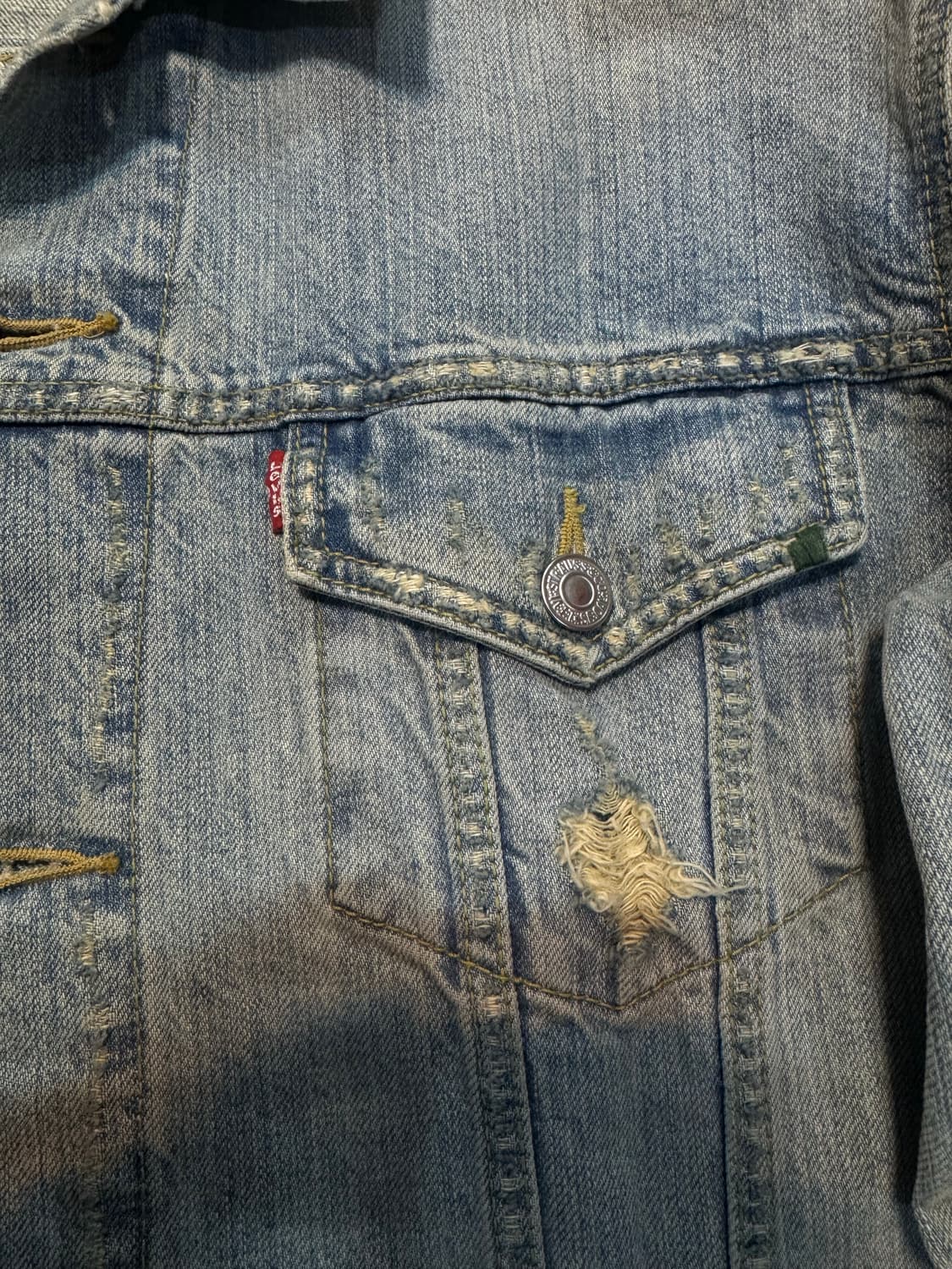 리바이스 k37 70505 트래커 청자켓  상품이미지4