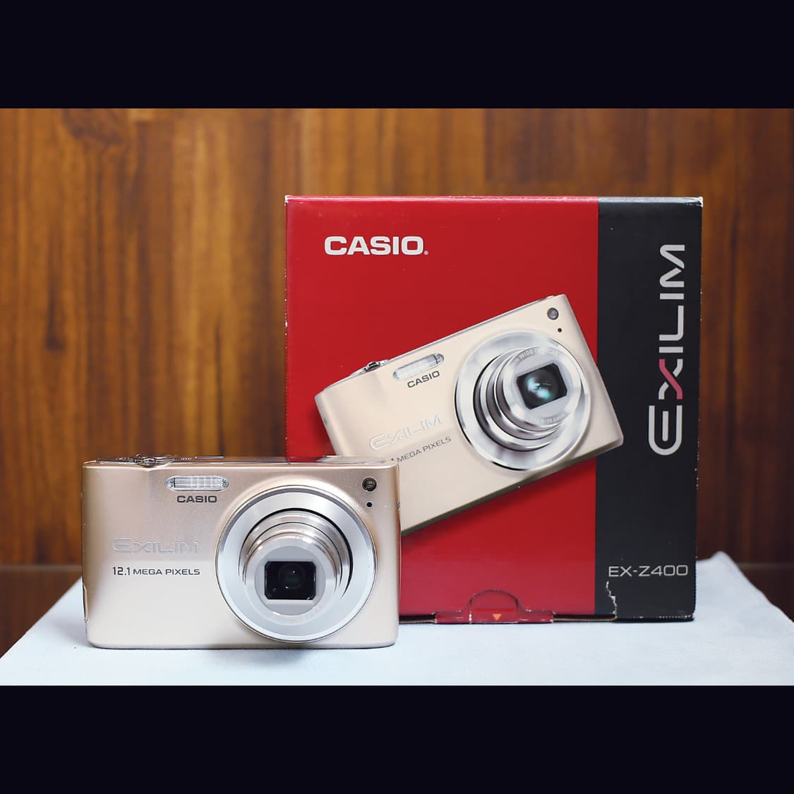 레어<준 민트급><한글>카시오 엑슬림 z400 풀박스 빈티지 디카 상품이미지1