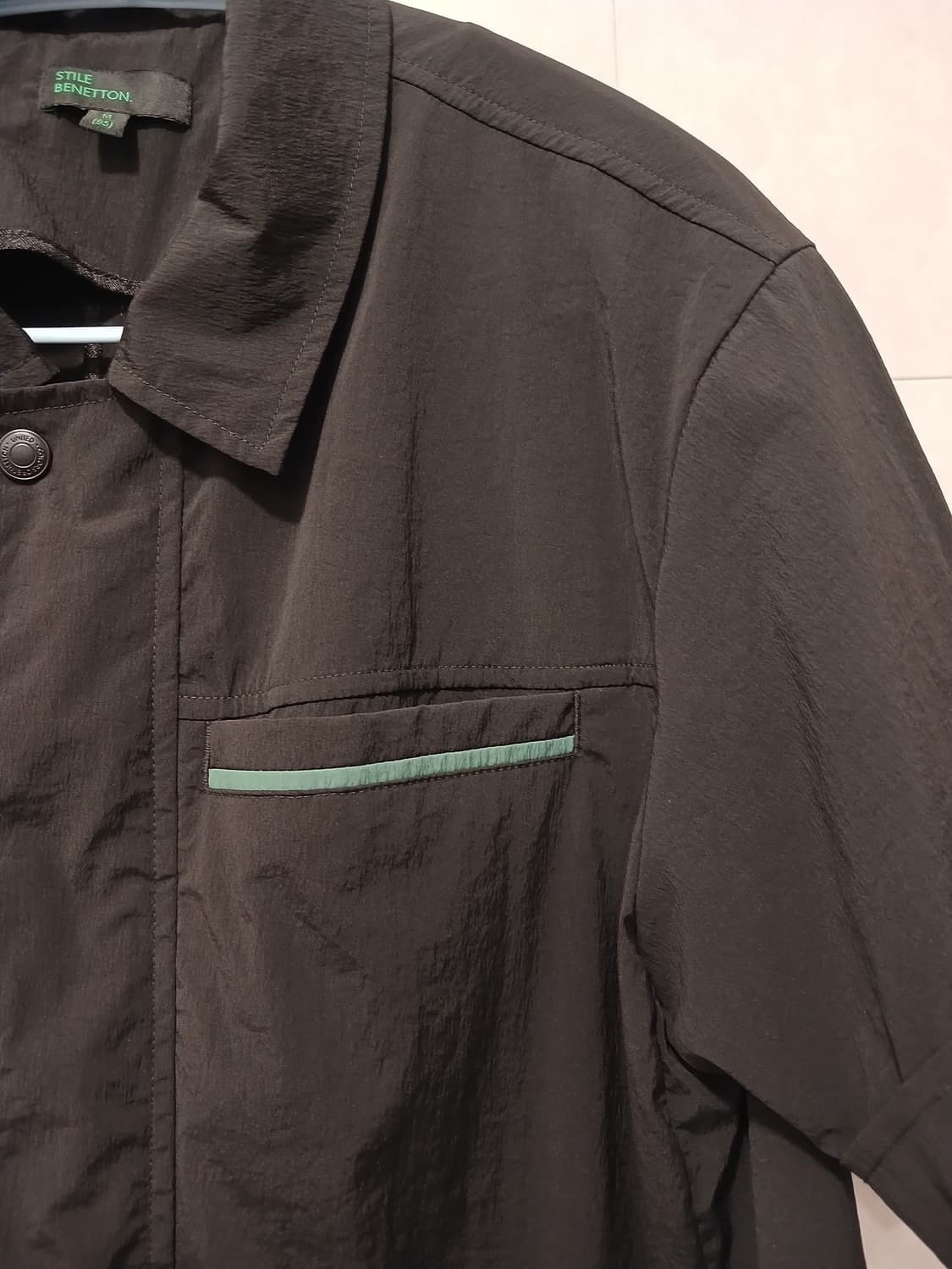 베네통 정품 여성 반팔 셔츠 자켓 M (95) 사이즈 상품이미지8