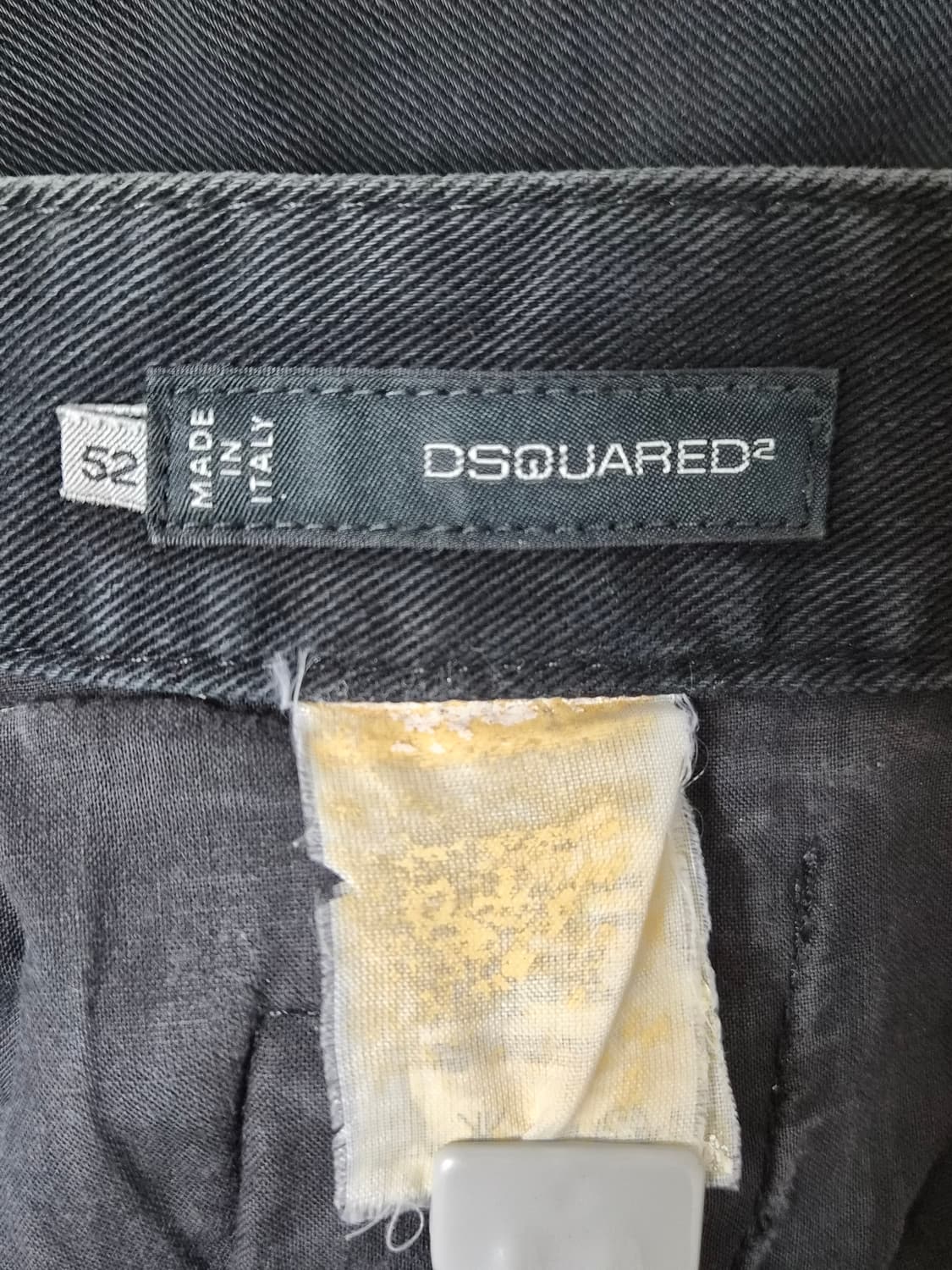 디스퀘어드2 블랙 지퍼 진 52사이즈 P-107 상품이미지5