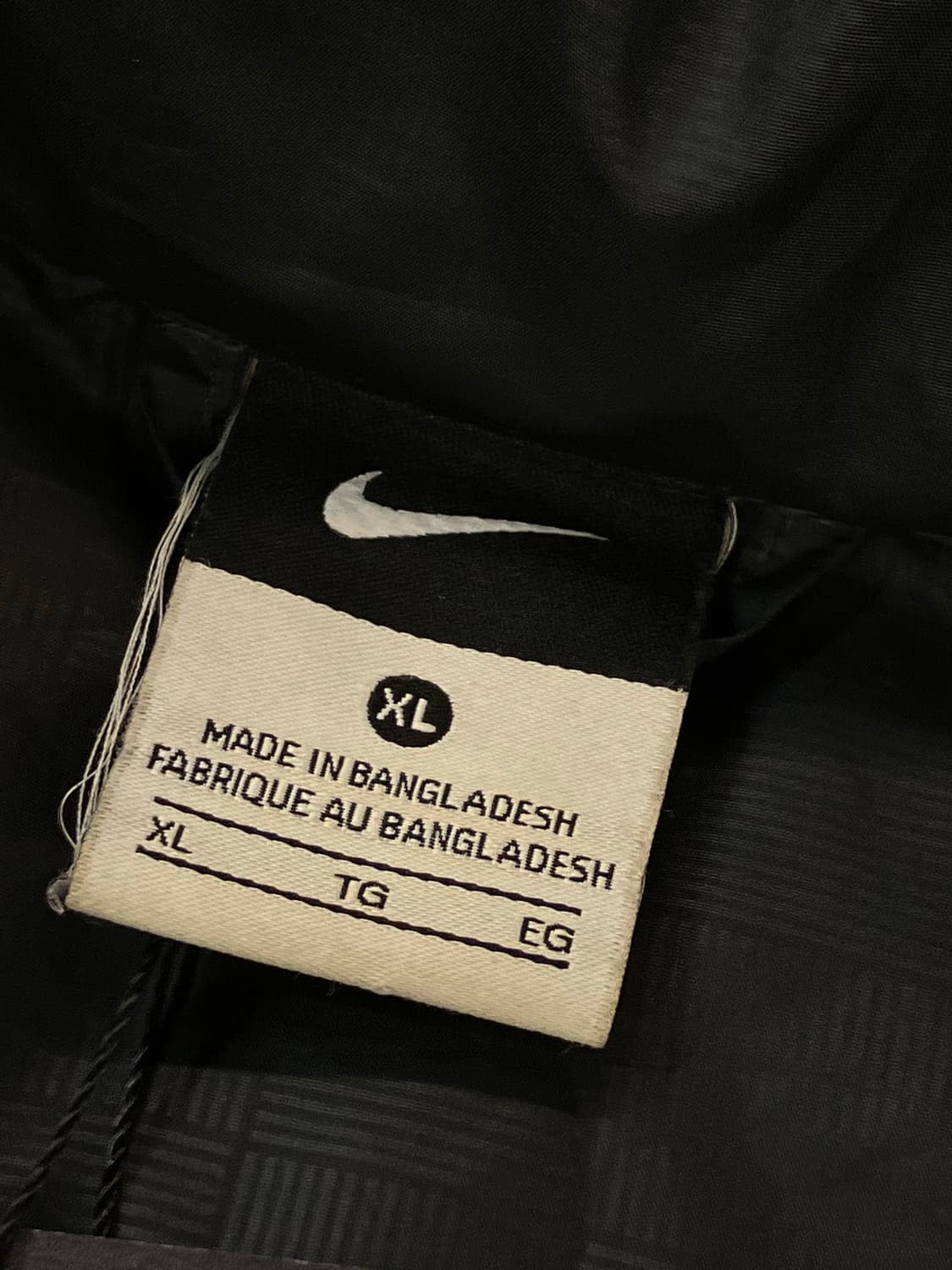 나이키 FC 바르셀로나 덕다운 패딩 블랙 XL  #csz2120 상품이미지4