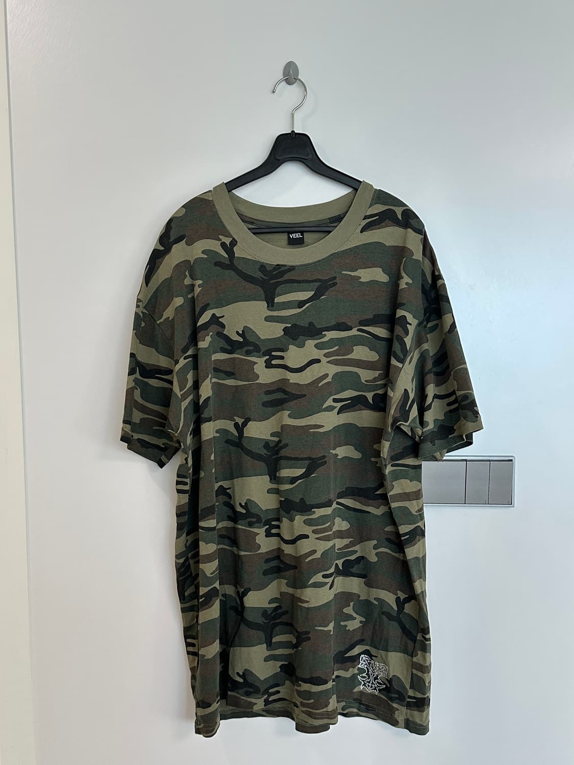 yeel 큐빅 카모 박스티 상품이미지2