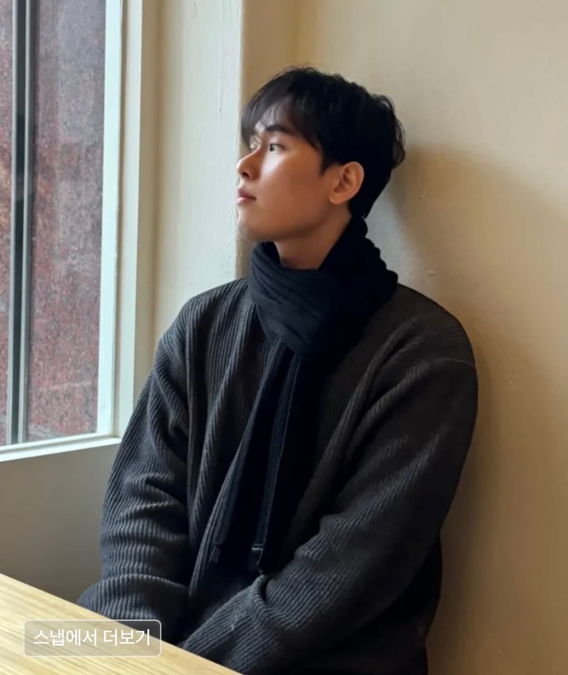 알리스 스트라이프 플로우 코튼 머플러 상품이미지1