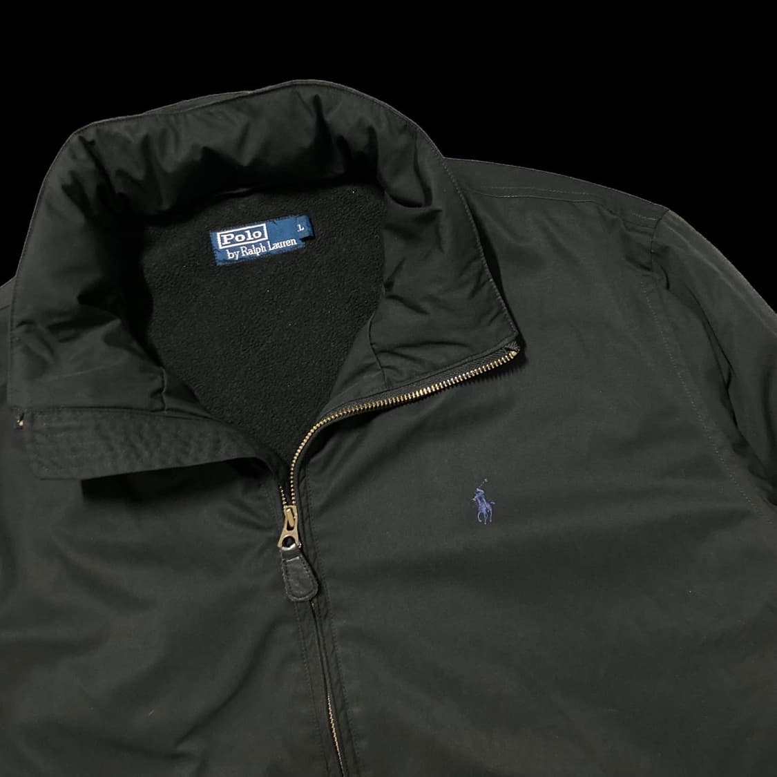 폴로랄프로렌 폴리쉘 블랙 페리자켓 상품이미지3